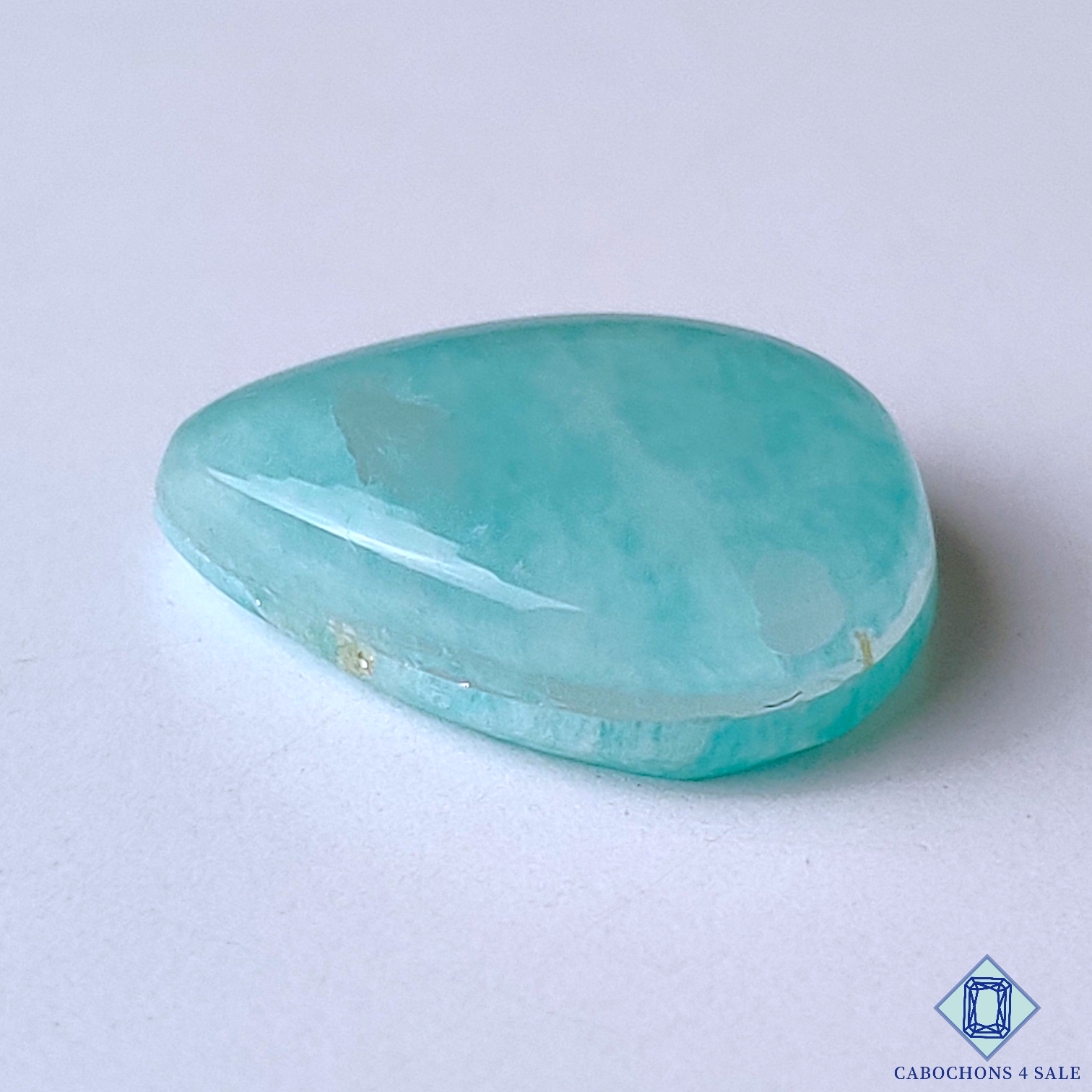 Amazonite + Crystal Quartz Doublet