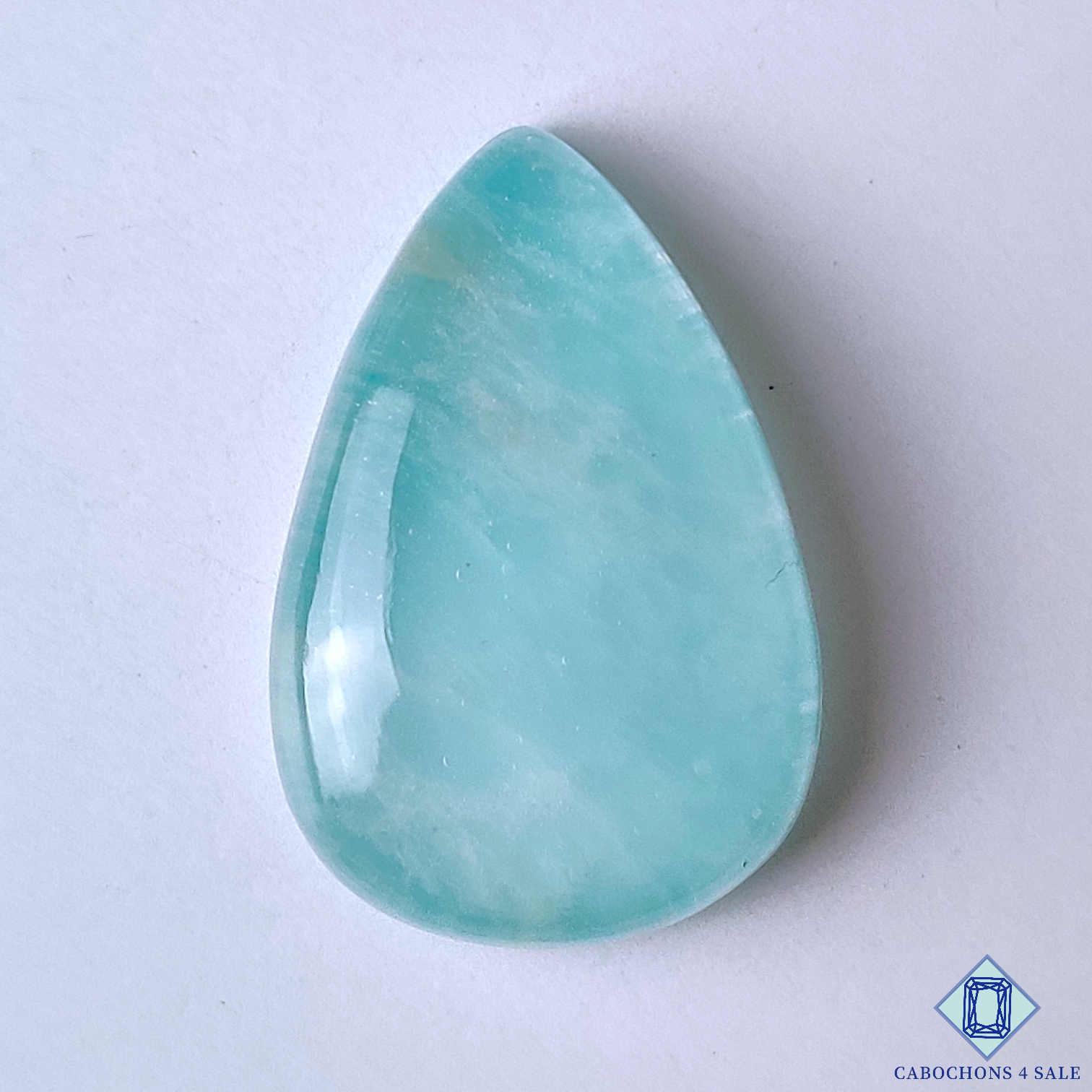 Amazonite + Crystal Quartz Doublet