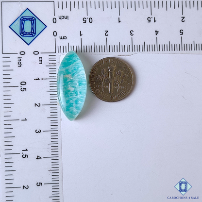 Amazonite + Crystal Quartz Doublets