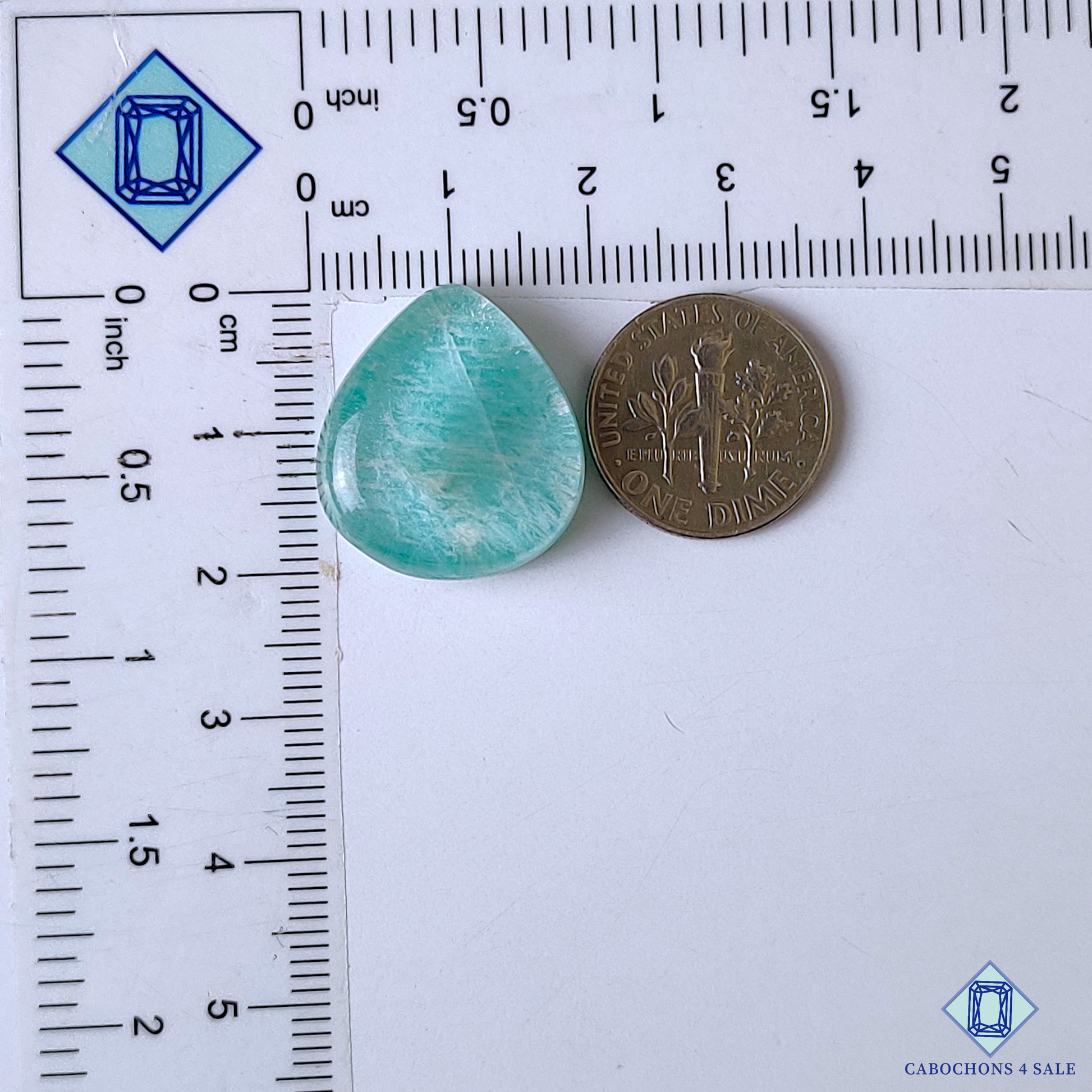 Amazonite + Crystal Quartz Doublets
