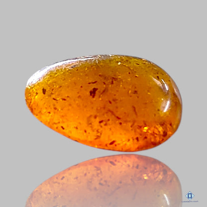 Amber Pear Cabochons