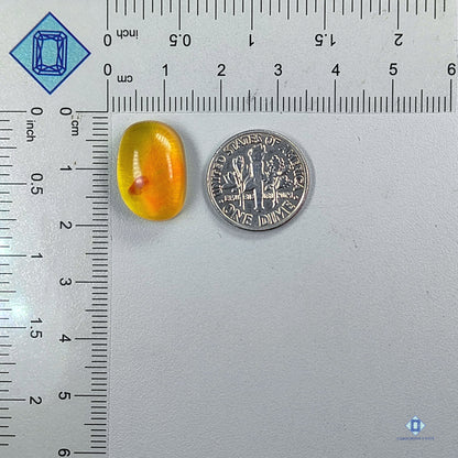 Amber Oval Cabochons