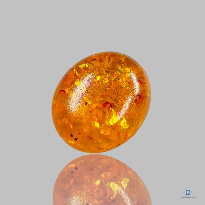 Amber Oval Cabochons