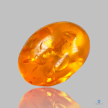 Amber Oval Cabochons