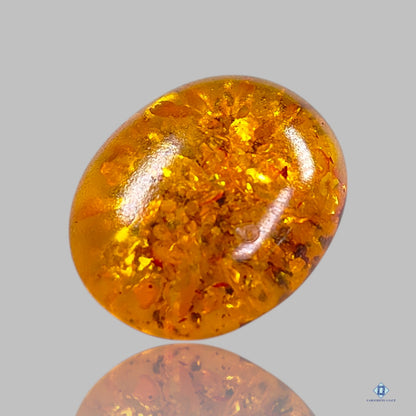 Amber Oval Cabochons