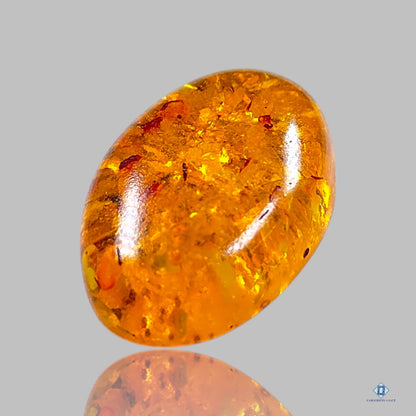 Amber Oval Cabochons