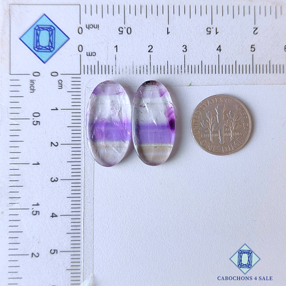 Amethyst Oval Pairs