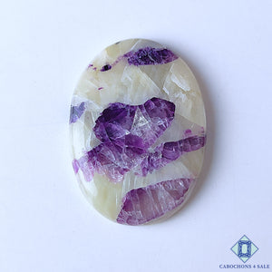 Amethyst Oval Cabochons 42*31*7mm