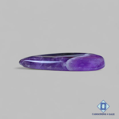 Natural Amethyst Gemstone  Pear Cabochons 38*24*6mm from Brazil available for sale