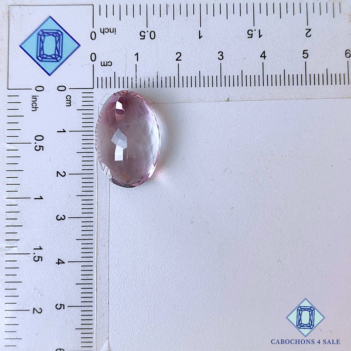 Natural Amethyst Gemstone  Oval Faceted Cut 22*15*10mm from Brazil available for sale