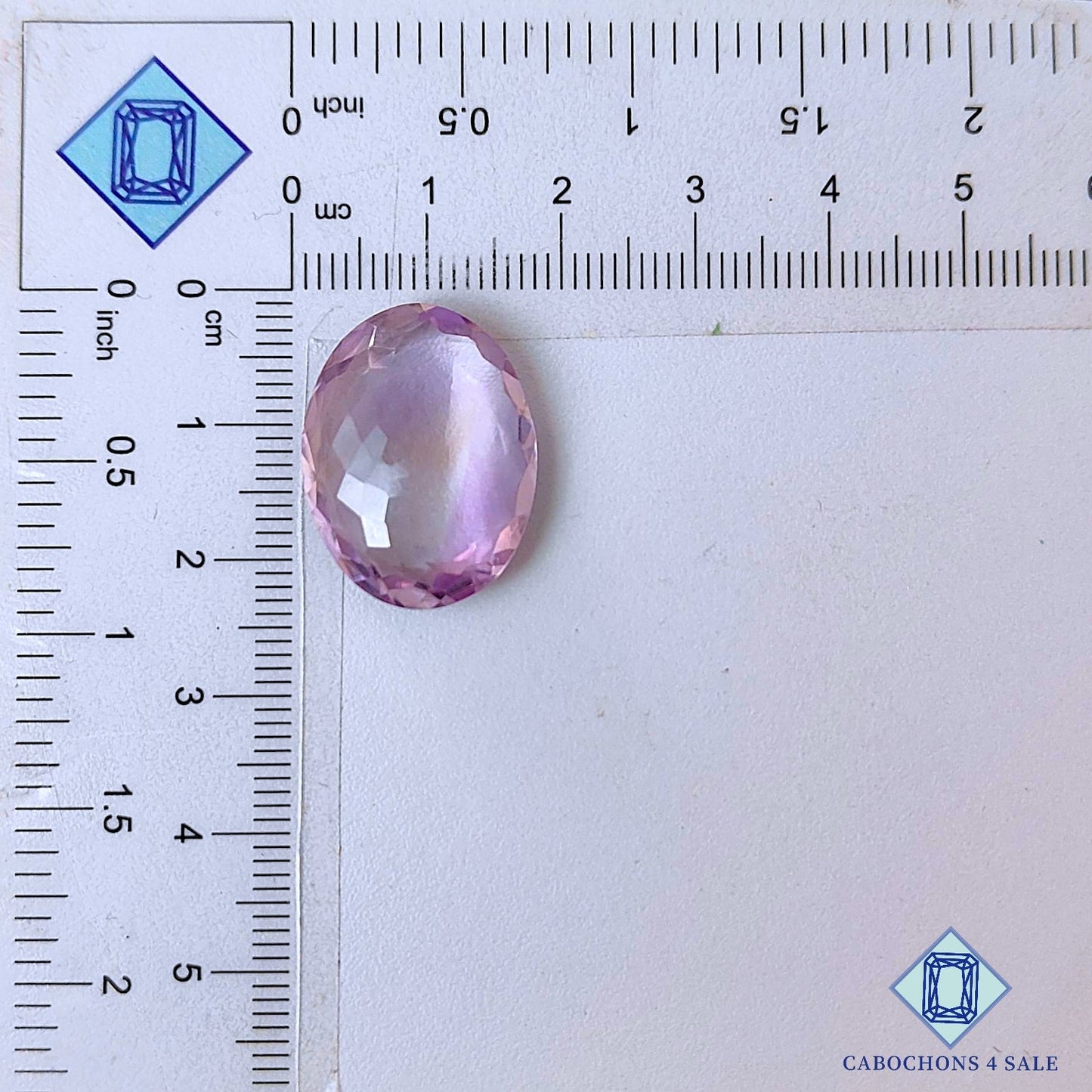 Natural Amethyst Gemstone  Oval Faceted Cut 22*17*7mm from Brazil available for sale