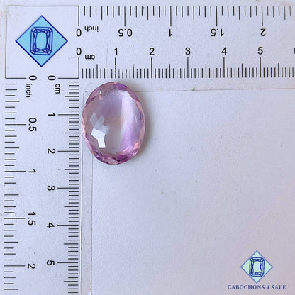 Natural Amethyst Gemstone  Oval Faceted Cut 22*17*7mm from Brazil available for sale
