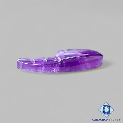 Natural Amethyst Gemstone Halloween Carvings 20*14*3mm from Brazil available for sale