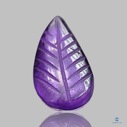 Amethyst Pear Carvings