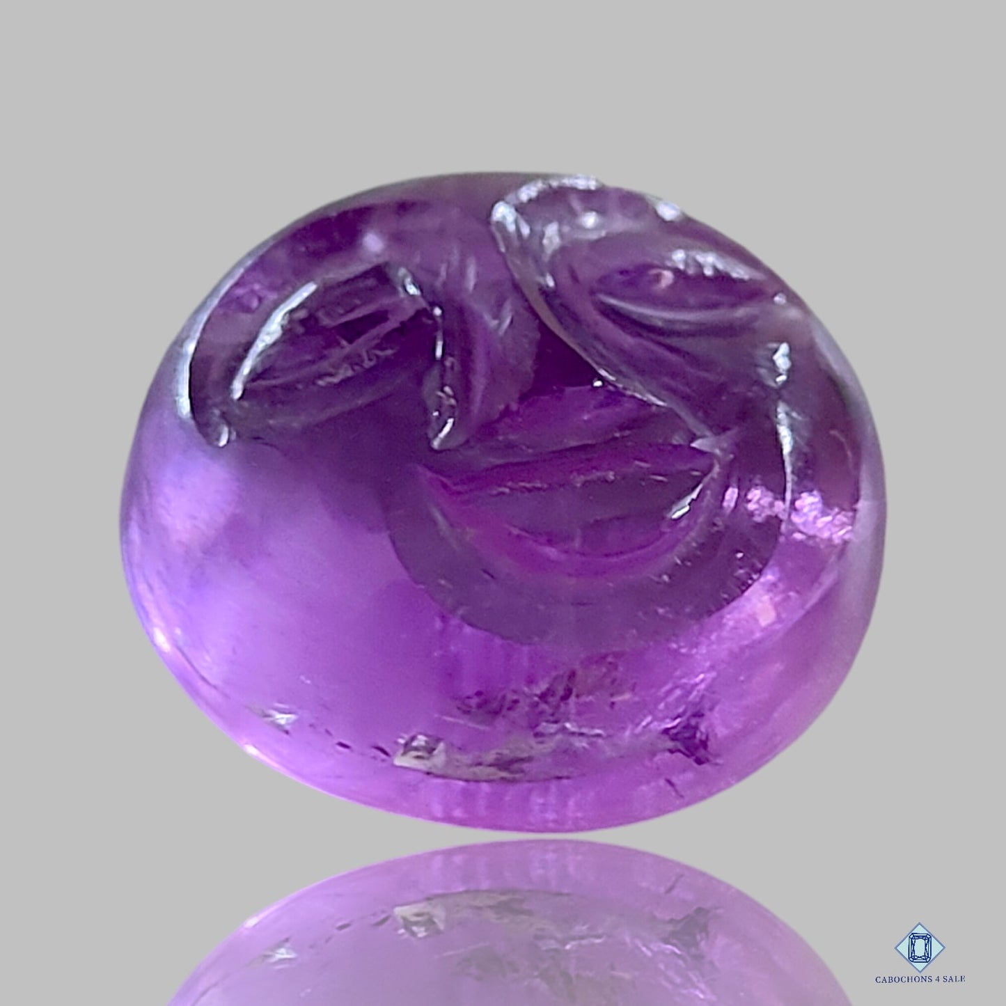 Amethyst Face Carvings