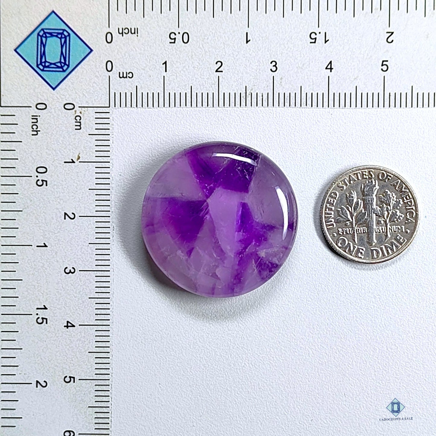 Amethyst Round Cabochons