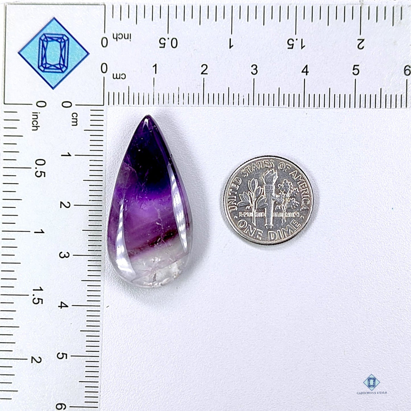 Amethyst Pear Cabochons