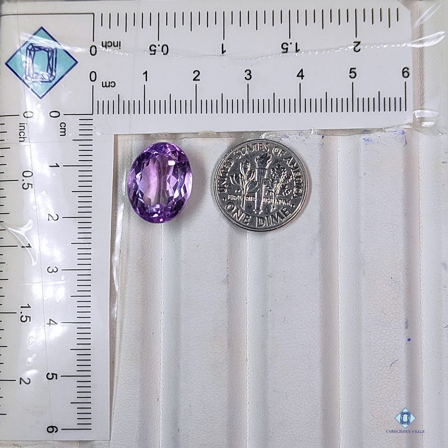 Amatista Ovalada Todos los Cortes