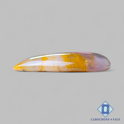 Amethyst Dendritic Agate Pear Cabochons