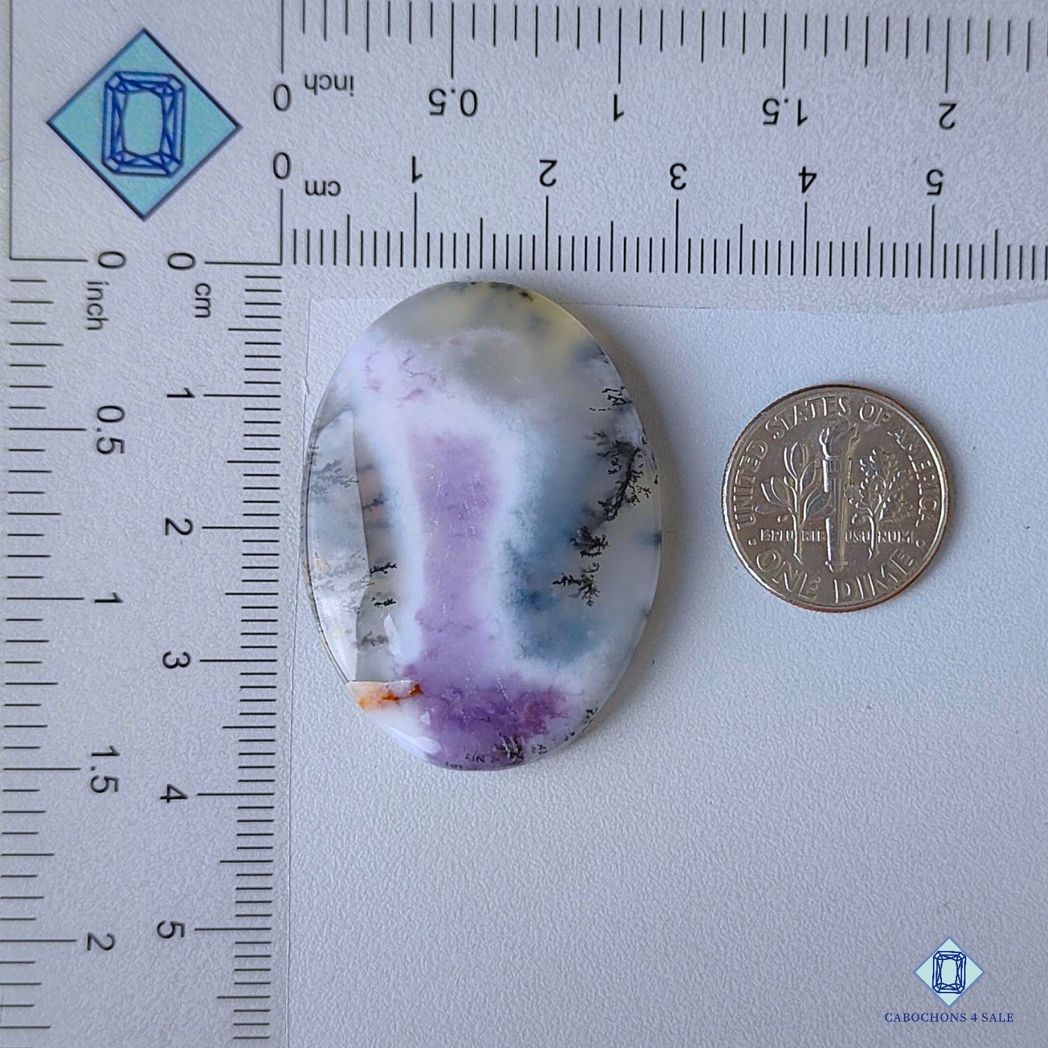 Amethyst Dendritic Agate