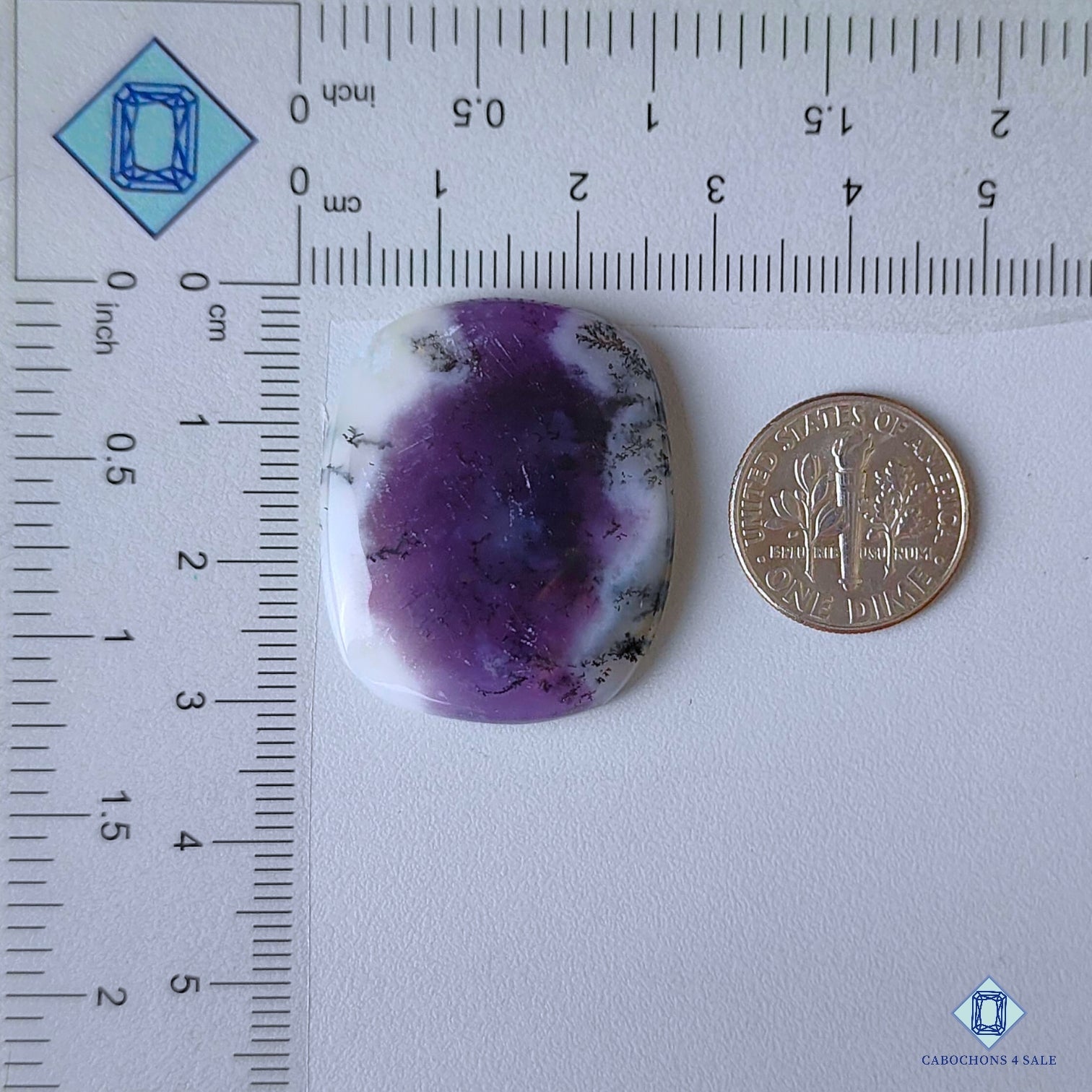 Amethyst Dendritic Agate