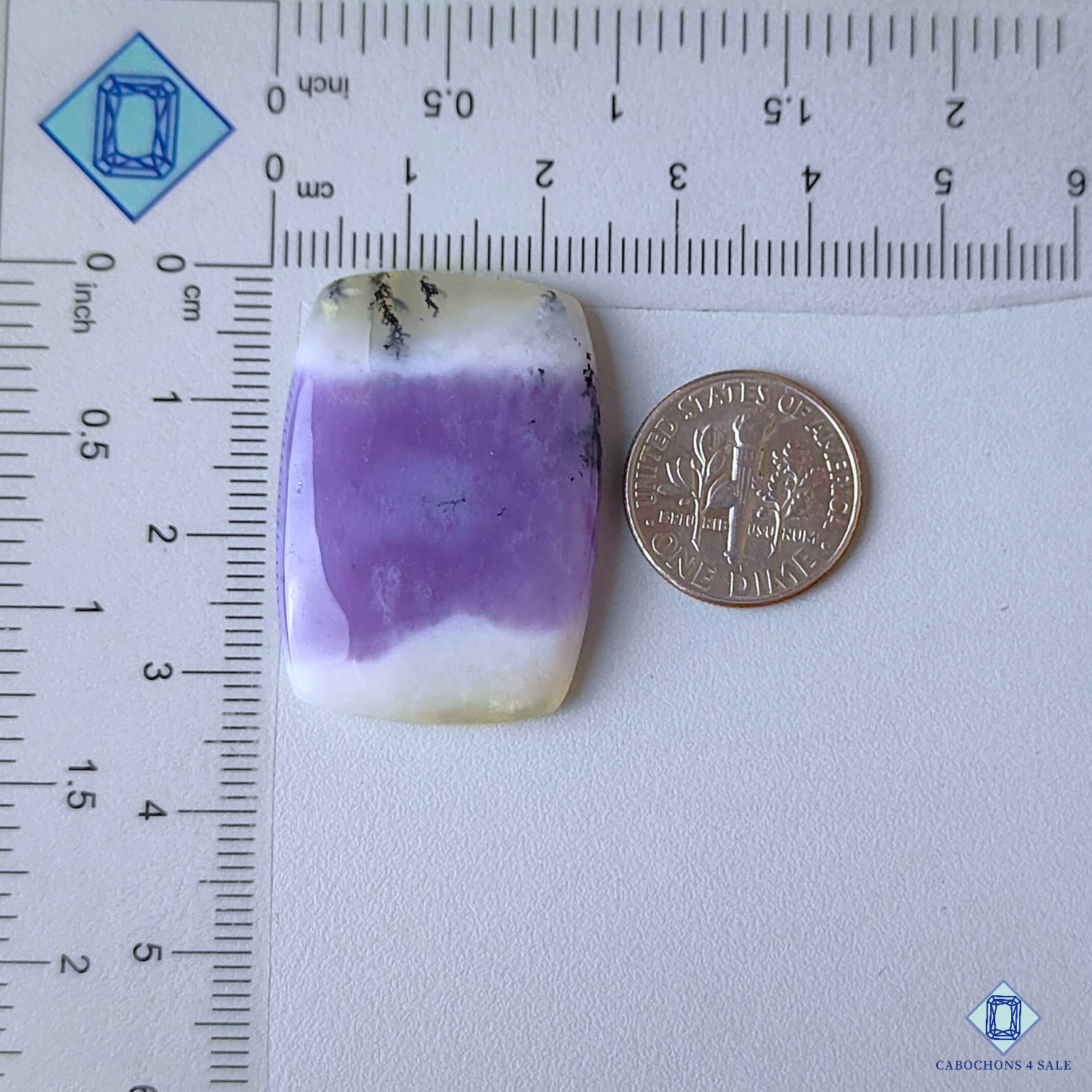 Amethyst Dendritic Agate