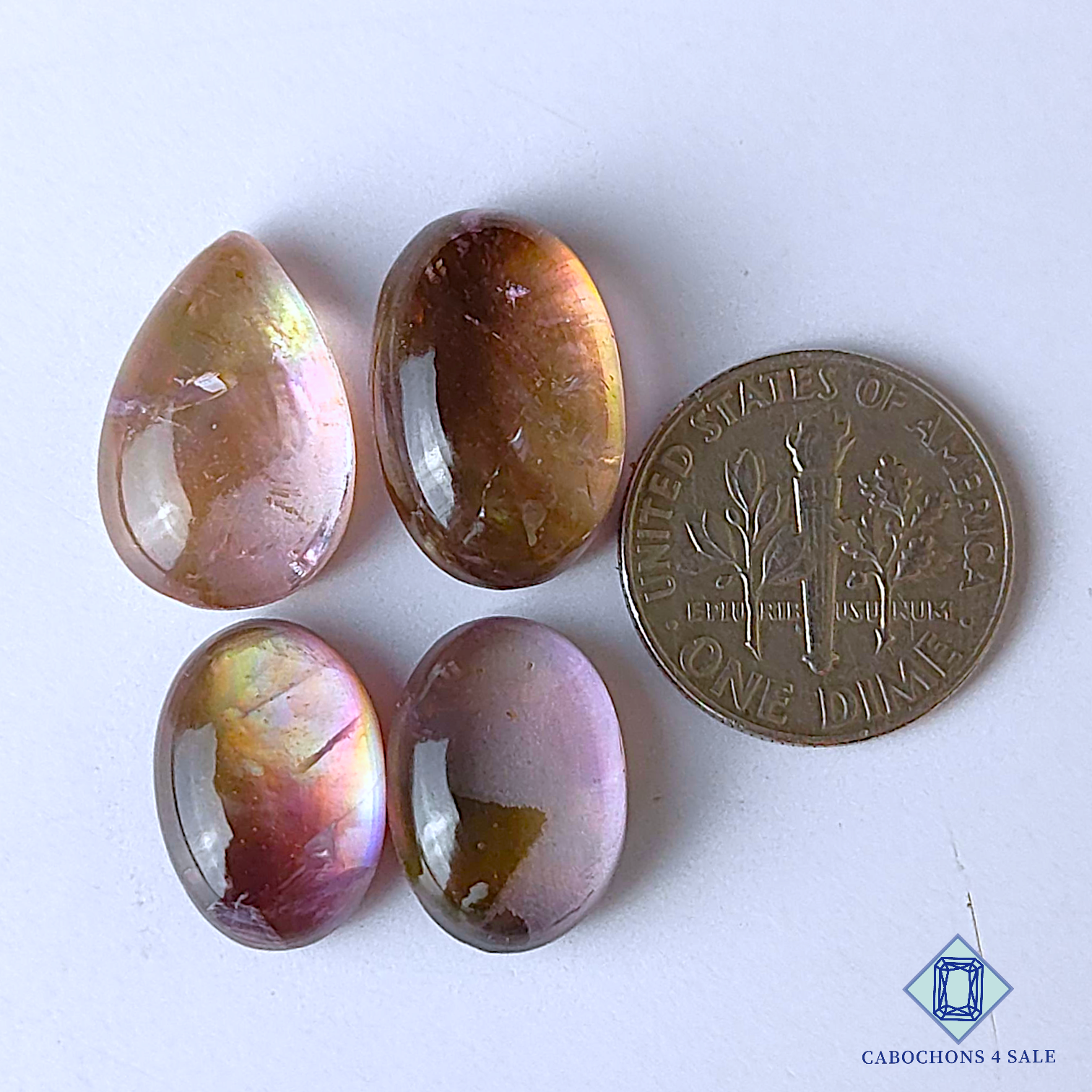 Amethyst + MOP Doublet