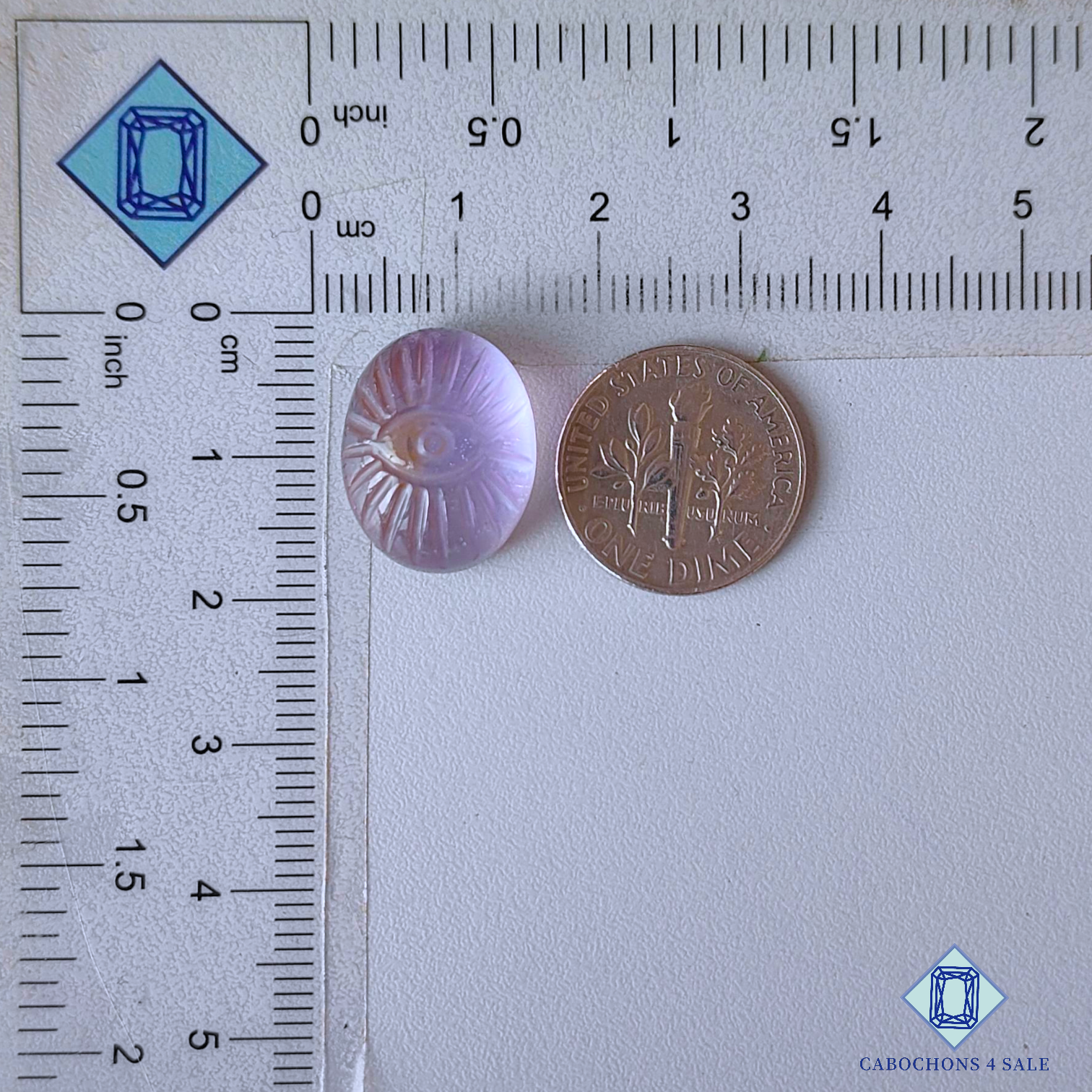 Amethyst + MOP Doublet