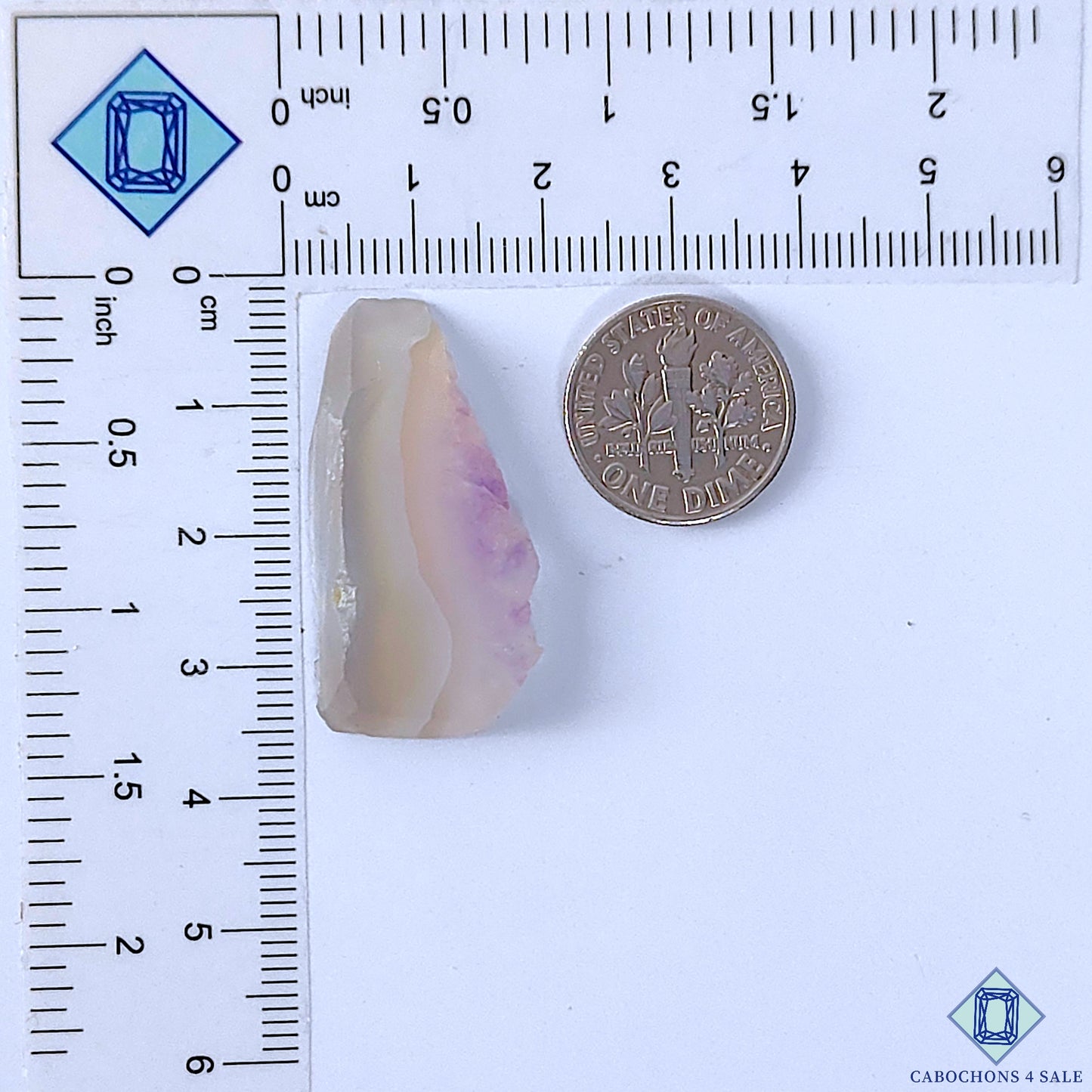 Amethyst Slice Druzy