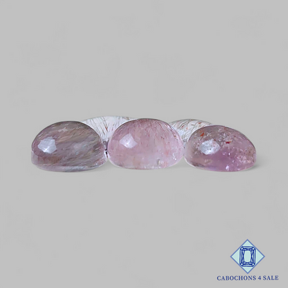 Lotes de siete formas mixtas de amatista natural