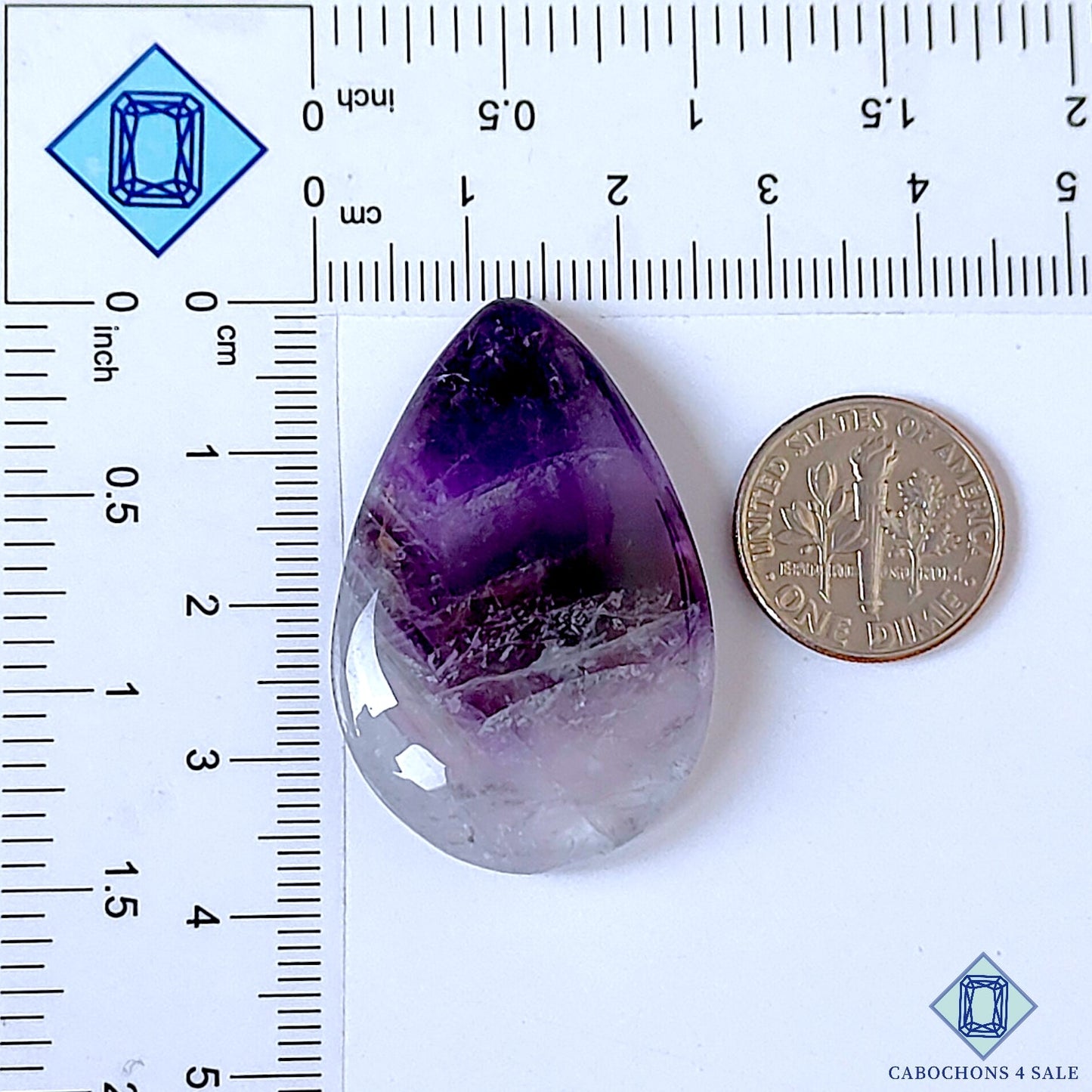 Amethyst with Quartz