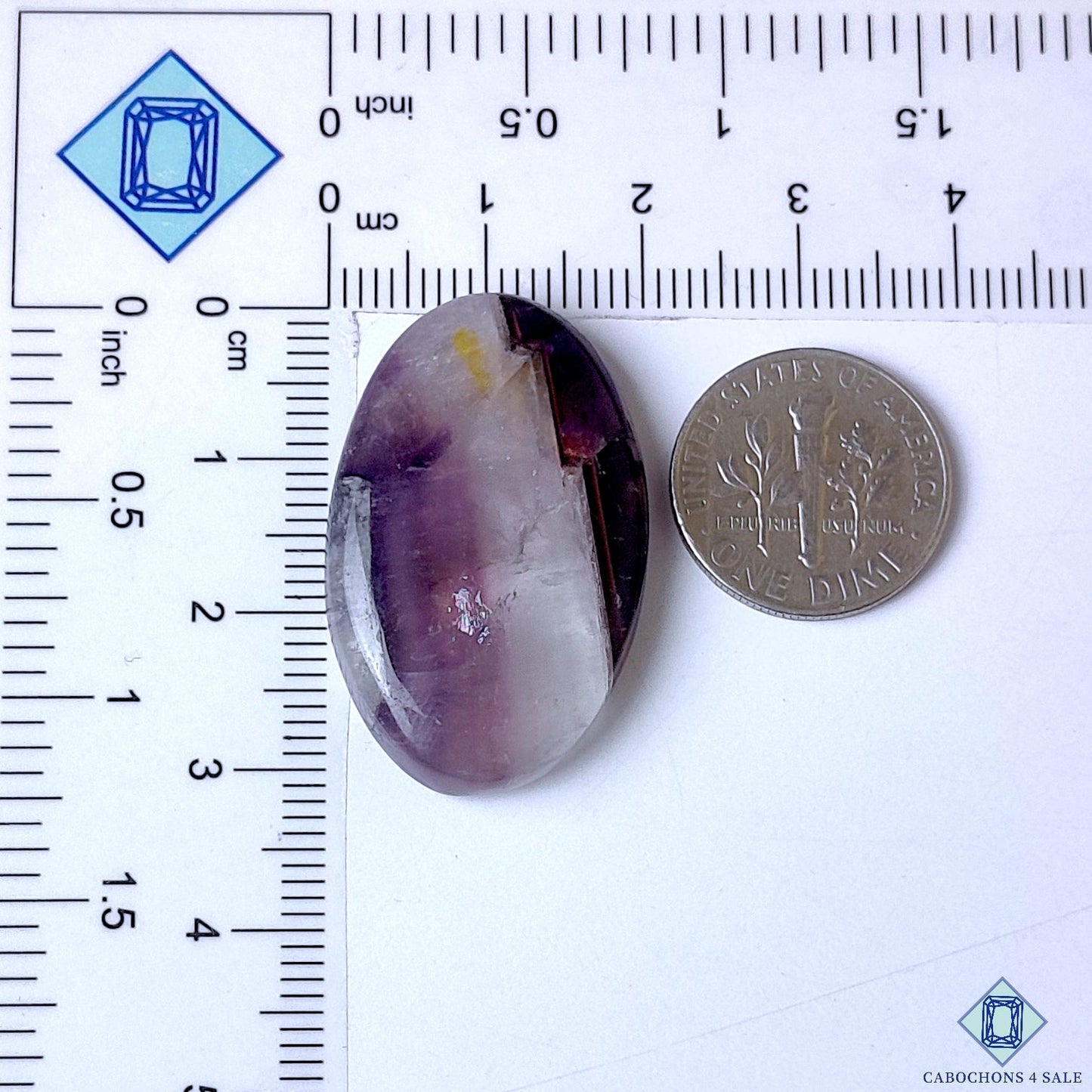 Amethyst with Quartz