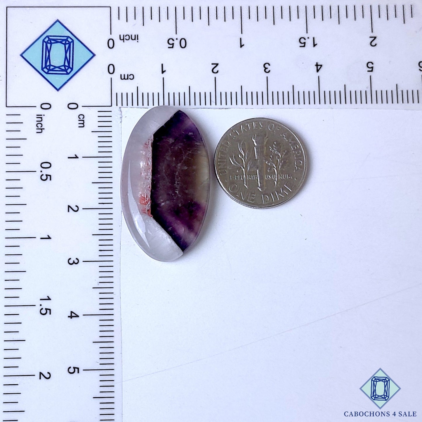 Amethyst with Quartz