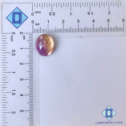 Natural Ametrine Gemstone  Oval Cabochons 14*12*7mm from Bolivia available for sale