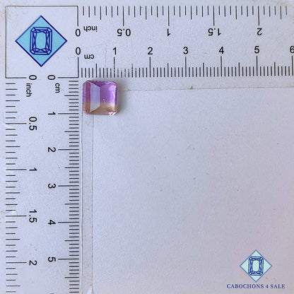 Natural Ametrine Gemstone  Fancy Faceted Cut 9*9*5mm from Bolivia available for sale