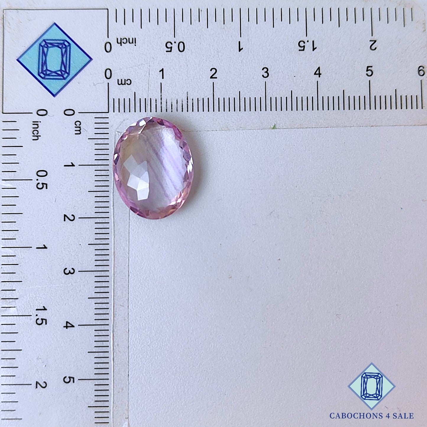 Natural Ametrine Gemstone  Oval Faceted Cut 19*15*6mm from Bolivia available for sale