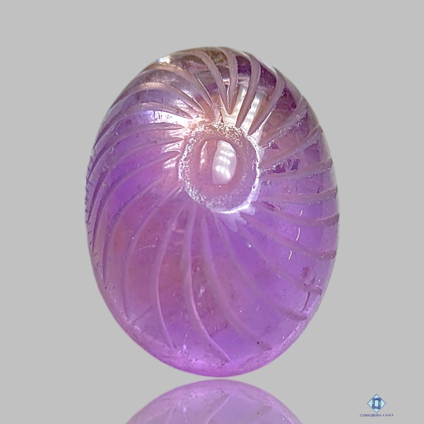 Ametrine Oval Carvings