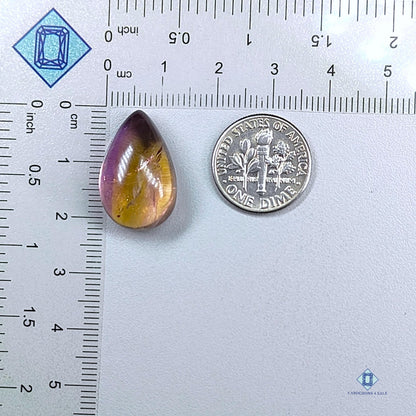 Ametrine Pear Cabochons