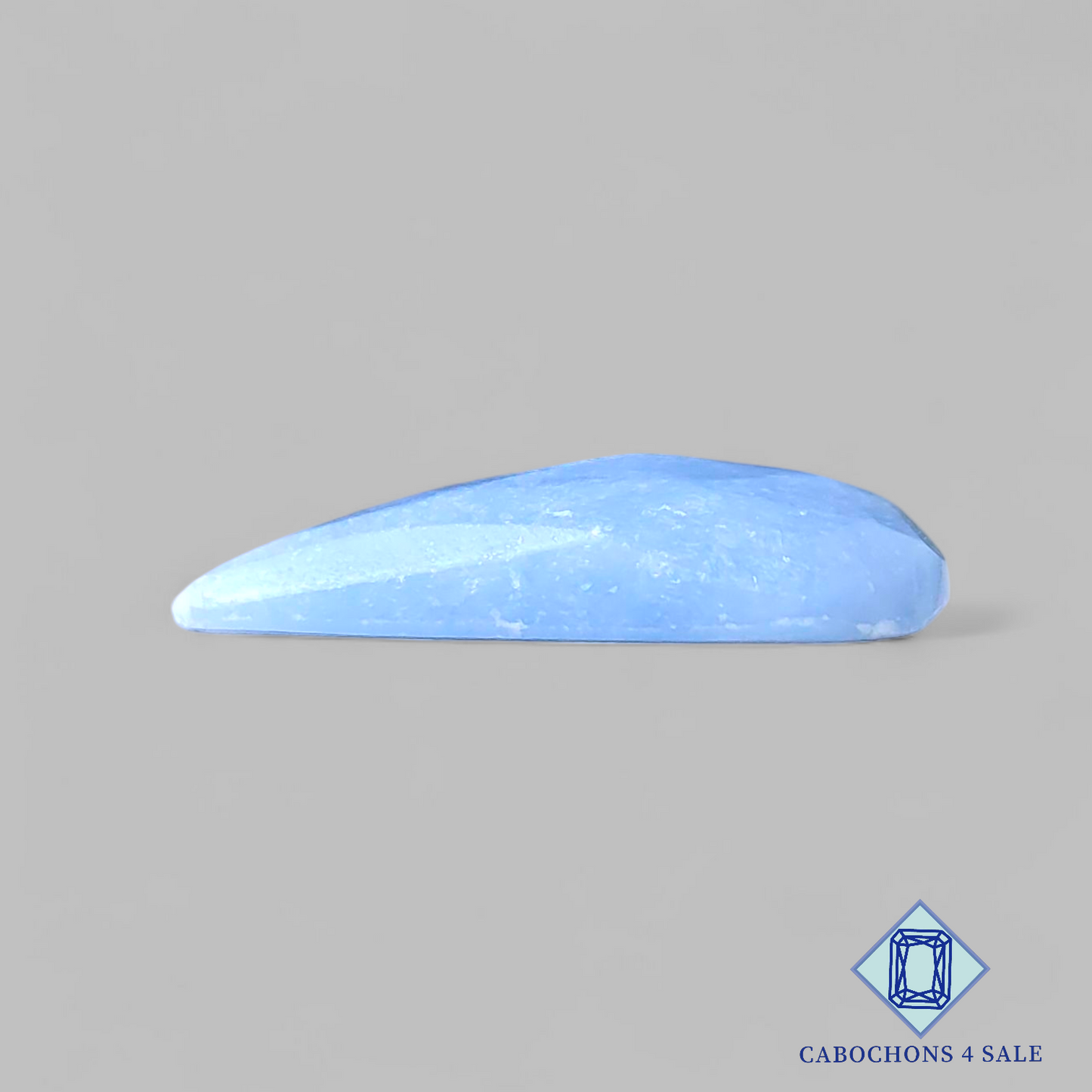 Angelite Pear Rose Cut 26*21*5mm