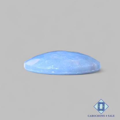 Angelite Round Rose Cut 24*5mm