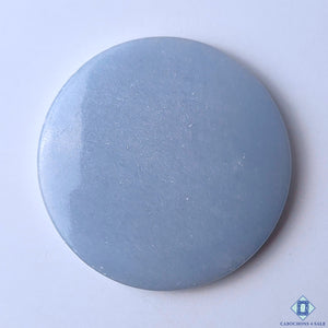 Angelite Round Cabochons 47x5mm