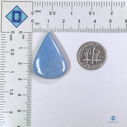 Angelite Pear Cabochons