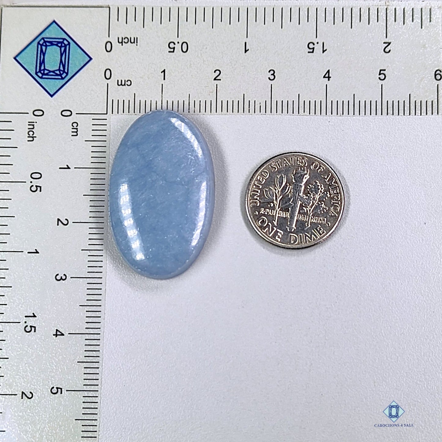 Angelite Oval Cabochons