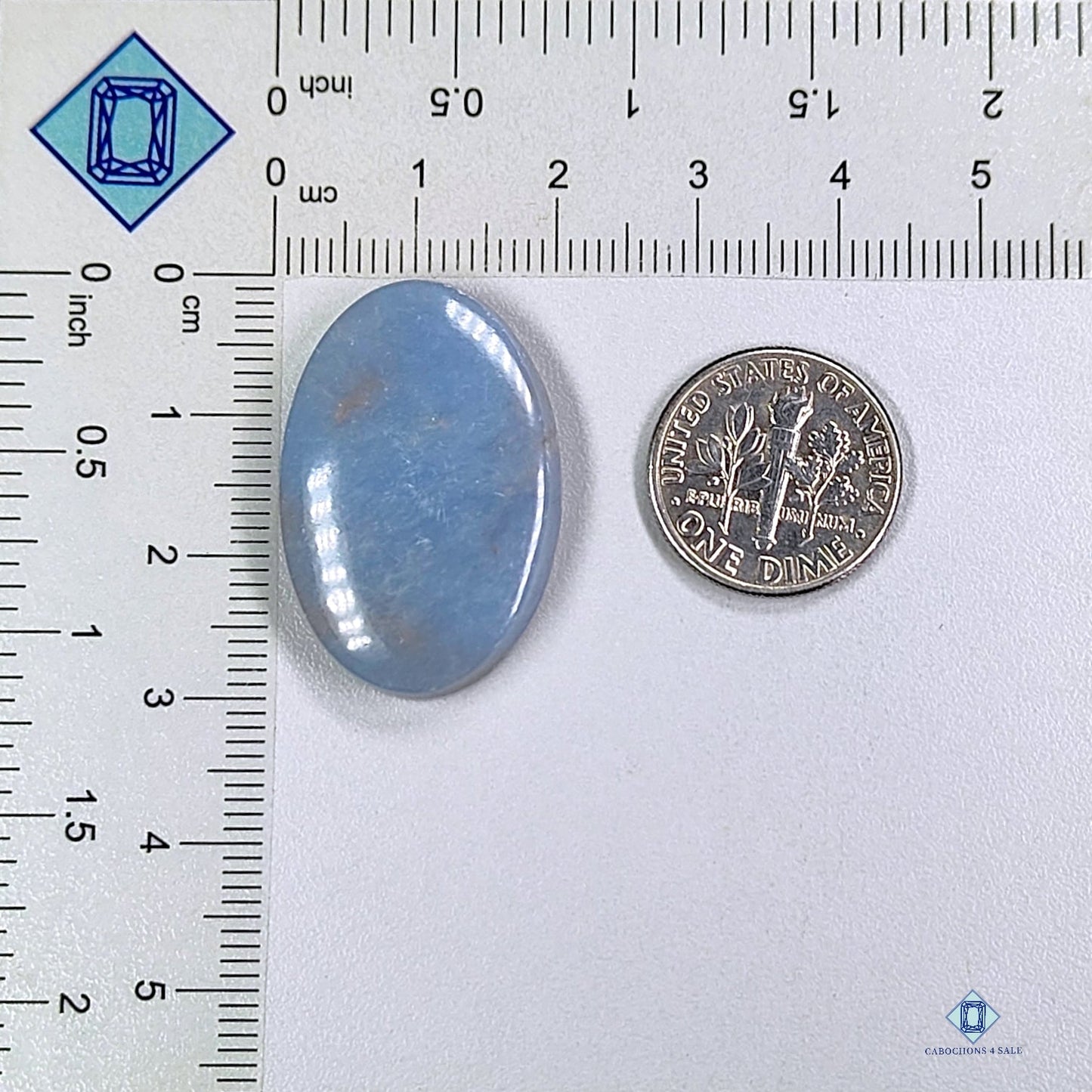 Angelite Oval Cabochons