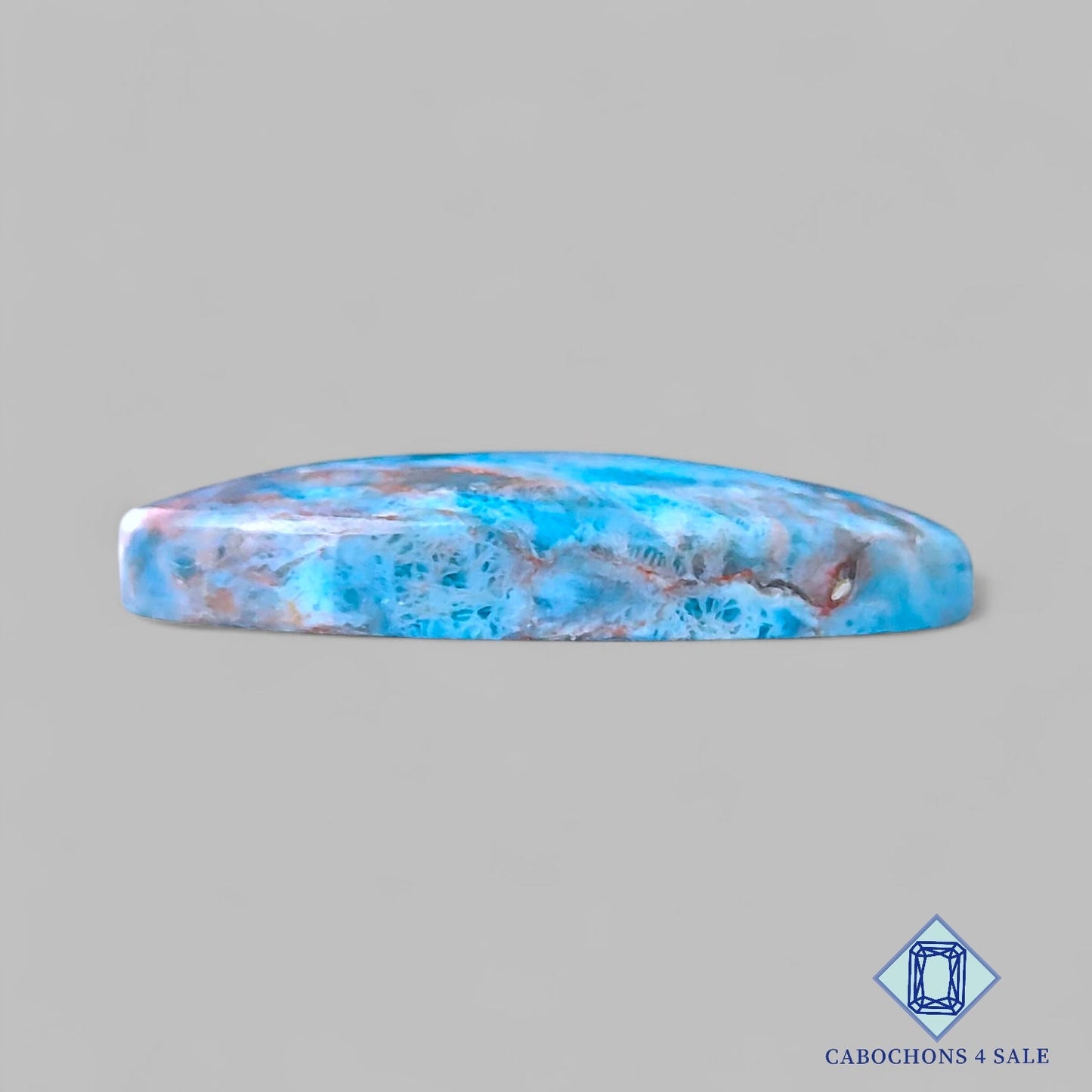 Natural Apatite Gemstone  Oval Cabochons 36*21*6mm from Brazil available for sale