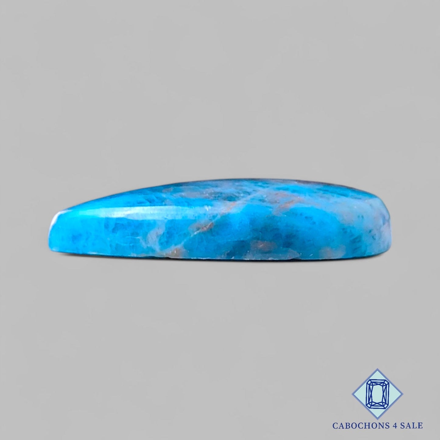 Natural Apatite Gemstone  Pear Cabochons 33*26*6mm from Brazil available for sale