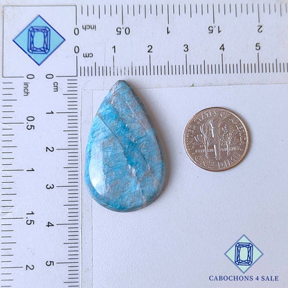 Apatite Pear Cabochons