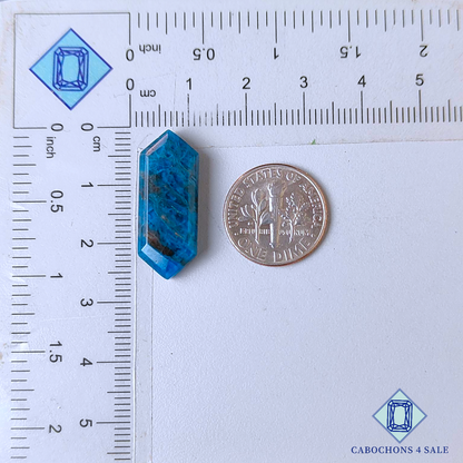 Apatite Hexagon Cabochons