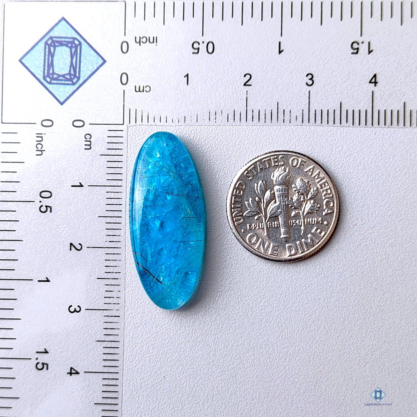 Apatite + Golden Rutile Quartz Oval Doublets