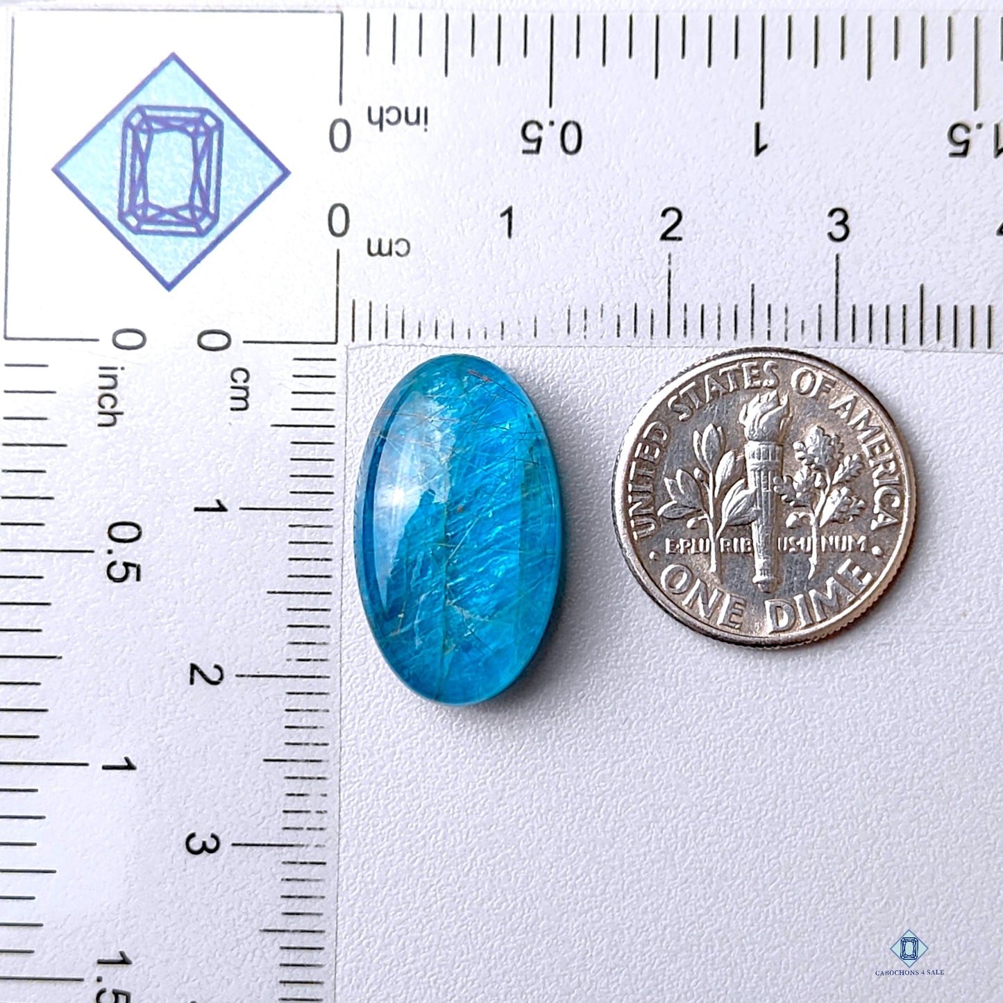 Apatite + Golden Rutile Quartz Oval Doublets